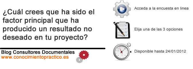Consultores Documentales - Encuesta Autocrítica nº1 