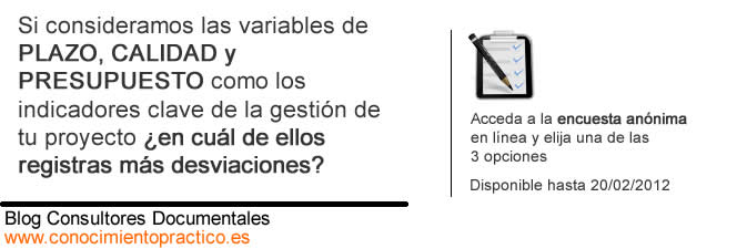 Consultores Documentales - Encuesta Autocrítica